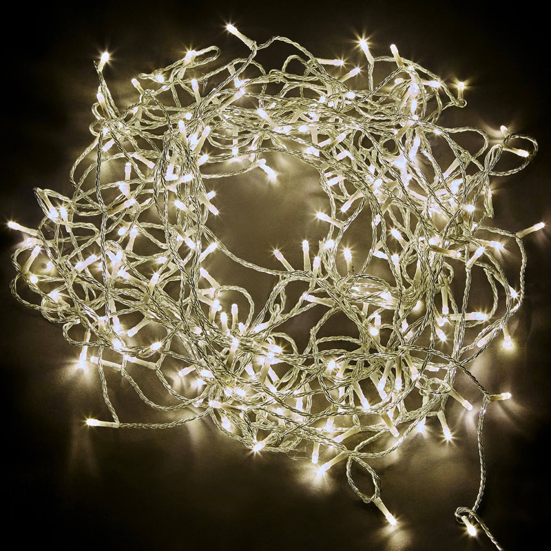 NETTA Fairy String Lights with Clear Cable and 8 Different Modes - 100 LED / 10M Lit-Length