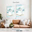 Lelend Let It Snow Blue Snowman III-108473570
