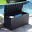 Banc de rangement extérieur 100 gallons