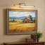 Lampe d'art à DEL câblée, non alimentée par pile, à DEL à intensité variable avec température de couleur réglable de 3 000 K / 4 000 K / 5 000 K, éclairage mural 1 lumière-973971652-973971655-973971659