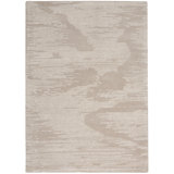 Laurene Abstract Area Rug in Taupe/Ivory