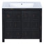 Organisateur de meuble-lavabo 36 po avec lavabo