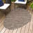 Omid Modern Rustic Abstract Natural/Black Indoor/Outdoor Rug-687097968