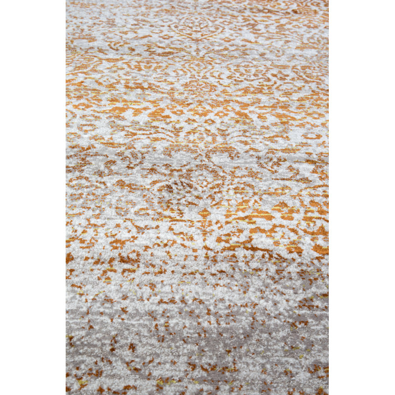 Magic Damask Area Rug, Rectangle 6'5" x 10'