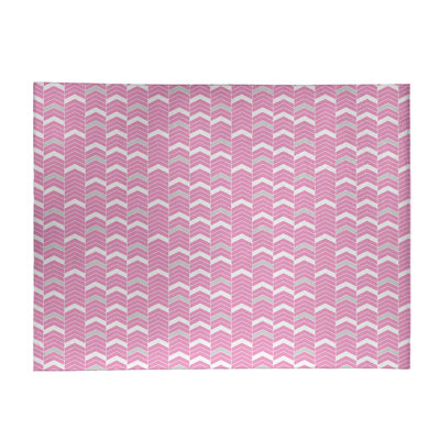 Chenille Chevron Indoor Rug