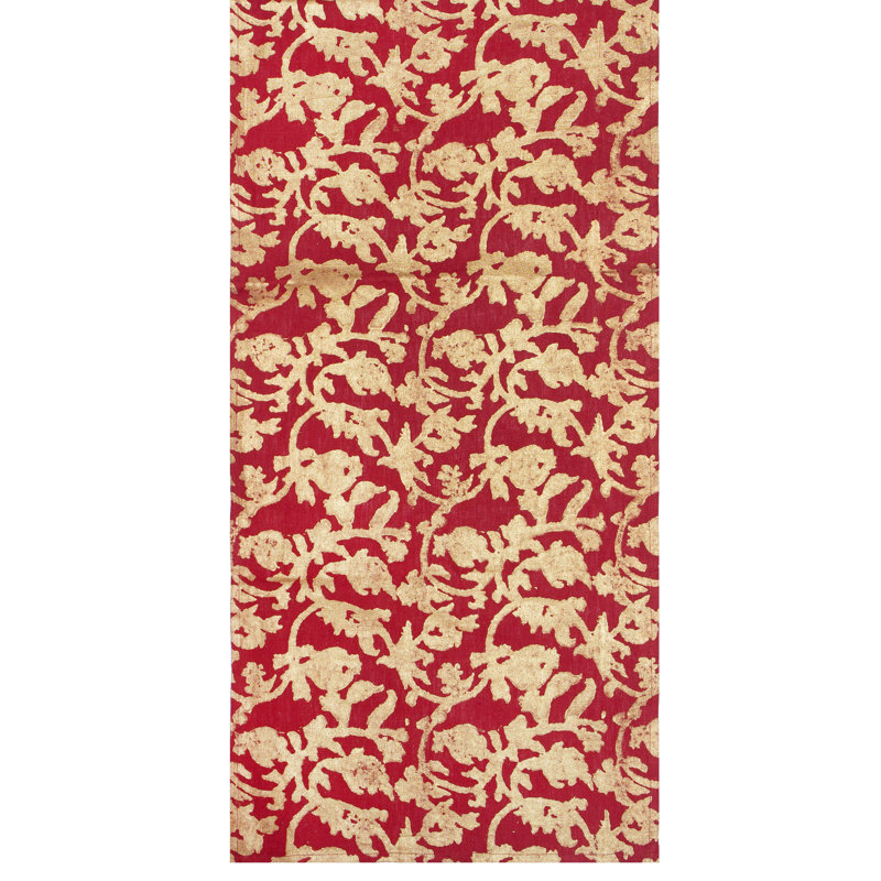 Chemin de table Saint-Remy d'Or, Rouge