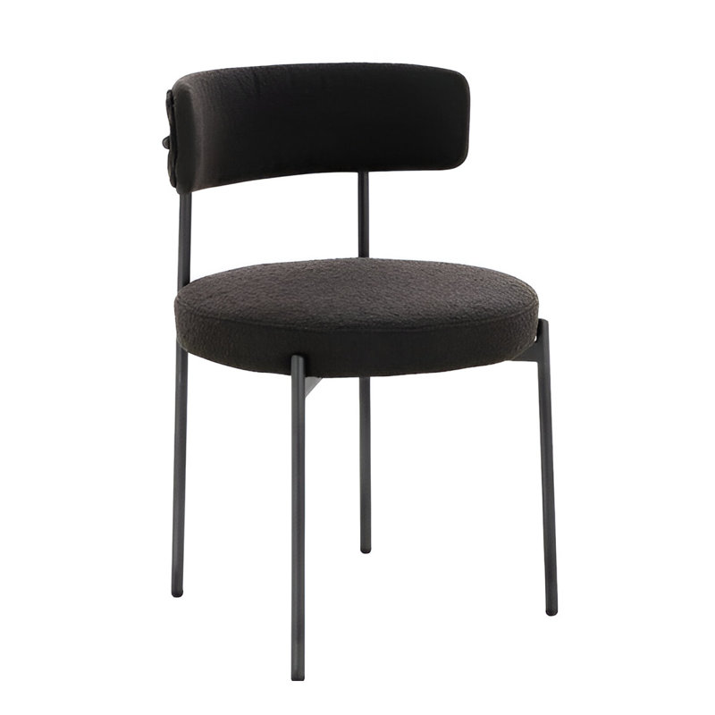 Fauteuil Federica II, Noir, noir, noir, noir