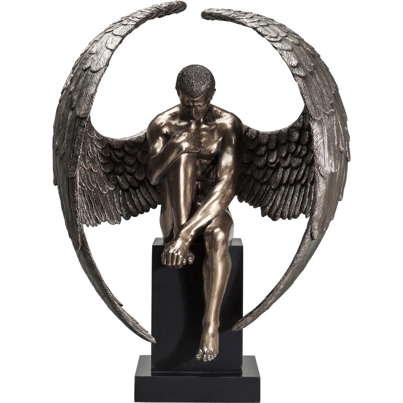 Naked, Sad Angel Figurine