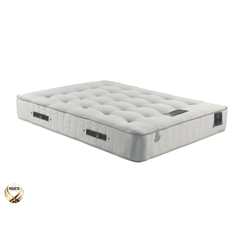 Pocketo Sareer Furniture Open Coil Mattress, Small Double (4')