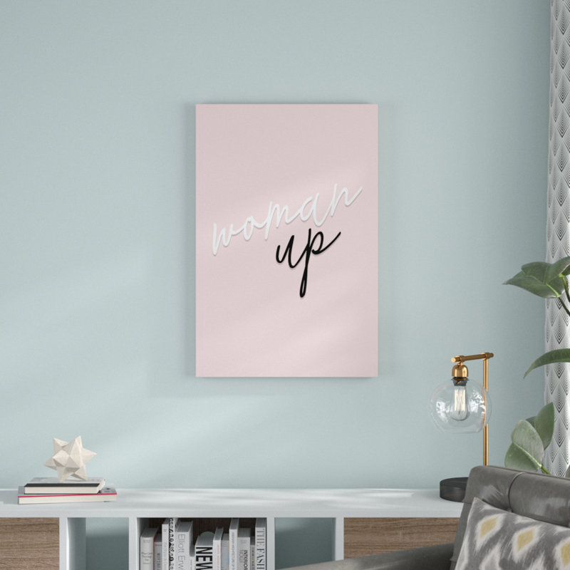 GRL PWR VI by Anna Hambly - Typography Print, 91cm H x 61cm W, Wrapped Canvas