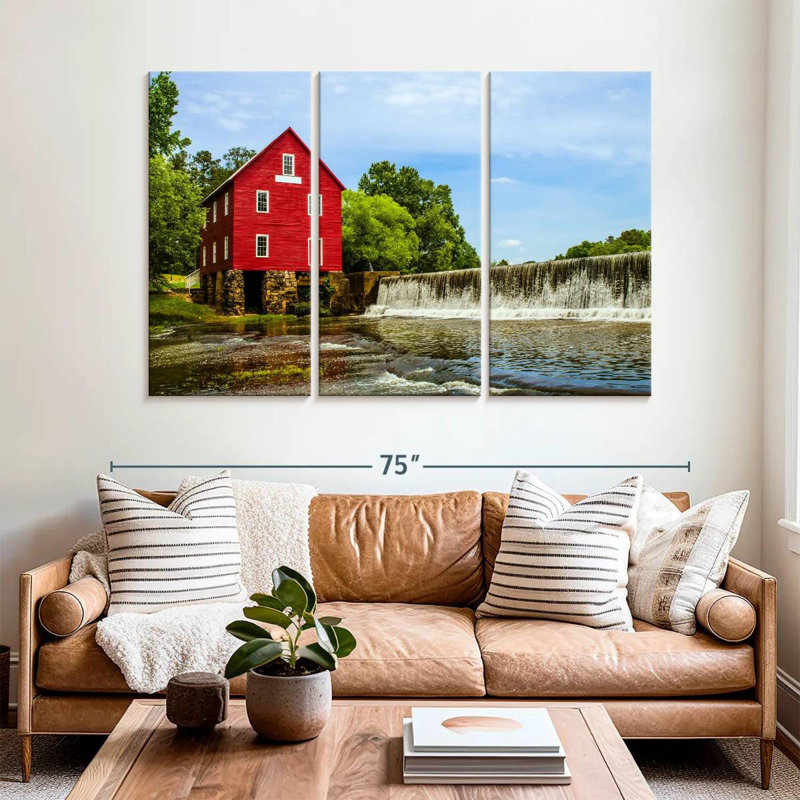 Lilie Starr's Mill, 42" H x 65" W