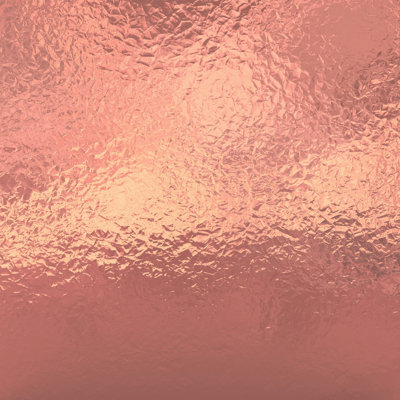 Rose Gold Foil - Wrapped Canvas Print