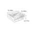 Table basse carrée sur pied avec plateau-671814195-671814204-671814148
