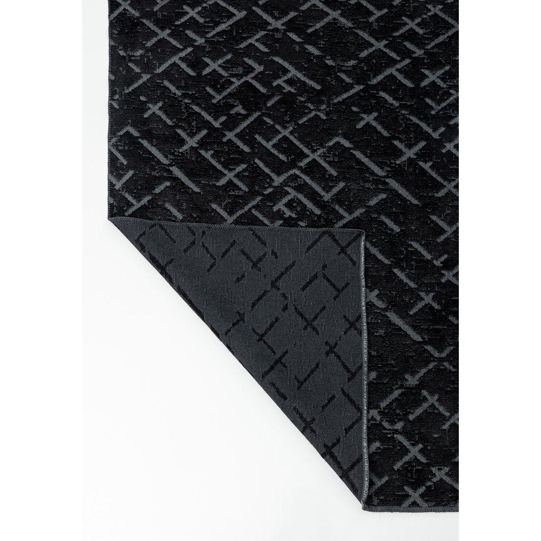 Anaeja Geometric Hand Loom Area Rug
