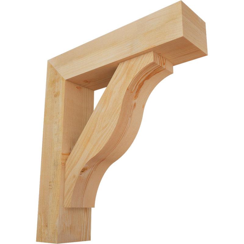 Support Funston Block avec support décalé, 36 x 32, Sapin Douglas de l 8 po (scié brut)