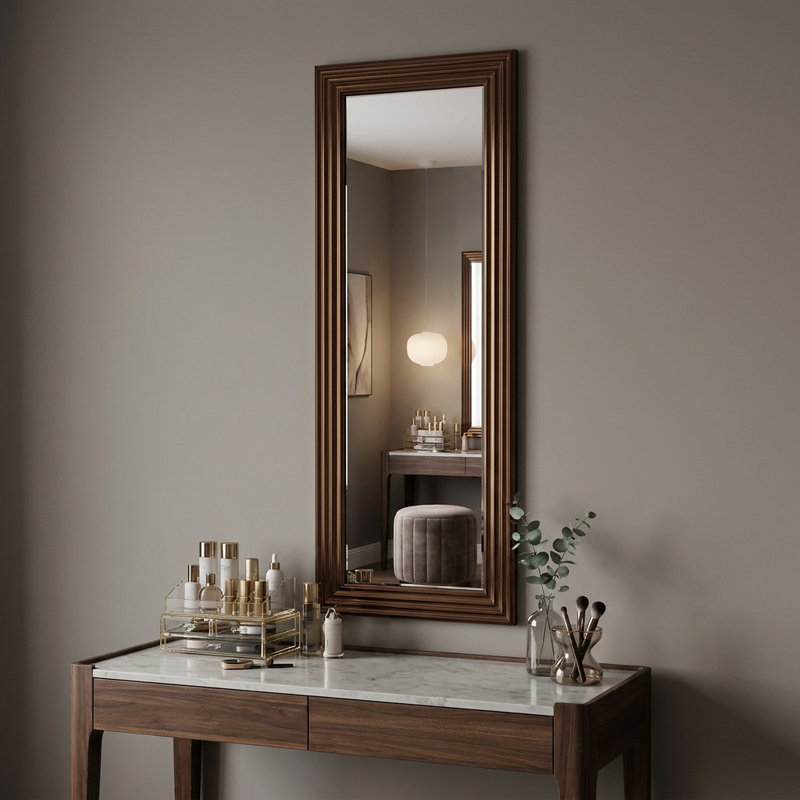 Miroir d'appoint 12 "x 35" Boos