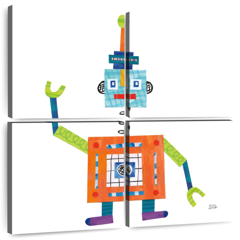 Ashelle Robot Party V, H 57 po x l 57 po