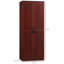 Armoire de rangement autoportante 63 po à 2 portes avec tablettes à 5 niveaux et 2 tablettes réglables 63 po-1913835672