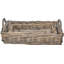 Hand Woven Wicker Laundry Hamper with Handles