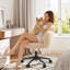 Chaise de bureau à dossier réglable avec hauteur et pivotant Lovely Petal-129051418