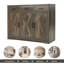 Youssouf 42.4" Wood Accent Cabinet  With Three Drawers-1786573037