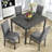 Dochas Dining Table Sets Included One Rectangular Table And 4 Chairs-105705824-105705826-105705831