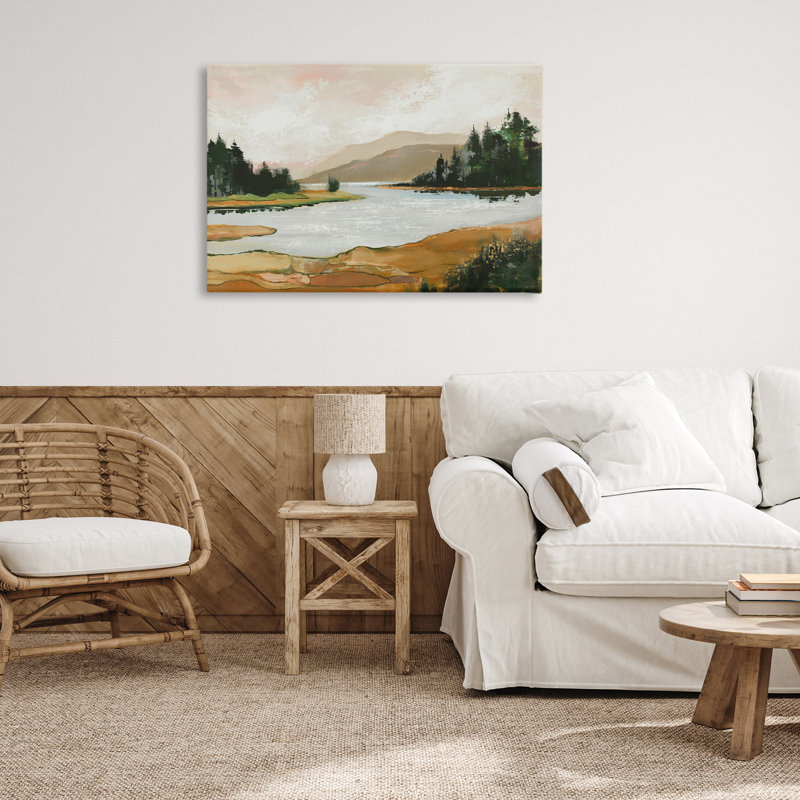 «Relaxing Valley Lake», conception par Max Maxx, H 24 po x l 36 po