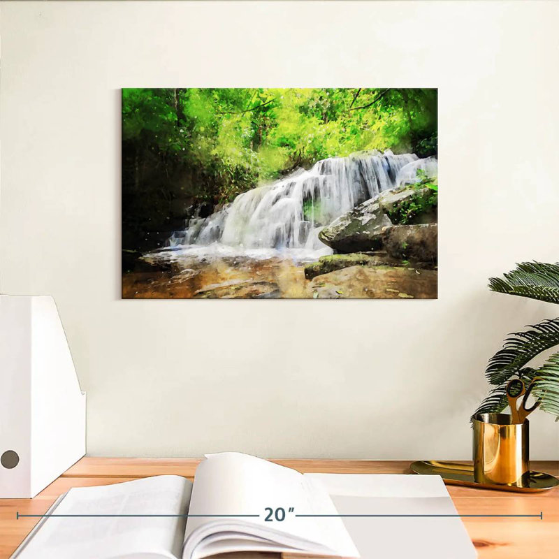 Alvord Realistic Waterfall, 8" H x 12" W