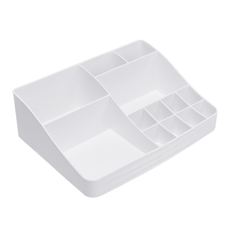 Ceallach Plastic 13 Compartment Makeup Organiser