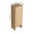 12 Inch Small Wall Mounted Side Cabinet, Soft Closing Door, Suitable For Small Bathroom, Study, Storage Room, Original Oak (KD-Packing)