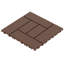 Carreaux de terrasse pour patio 12 po x 12 po Zz Style-113301720