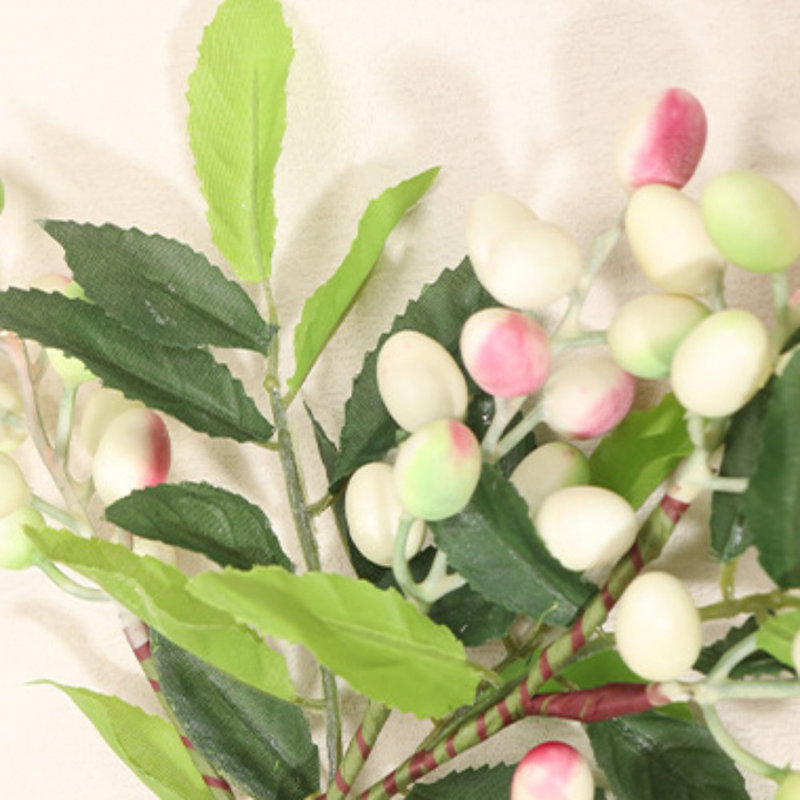 5PCS Simulated Berry Branches, Light Purple Simulated Berries, Christmas Decoration, Wedding Table Center Decoration, Home Gifts, Holiday Gifts