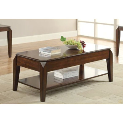 Table basse avec plateau relevable