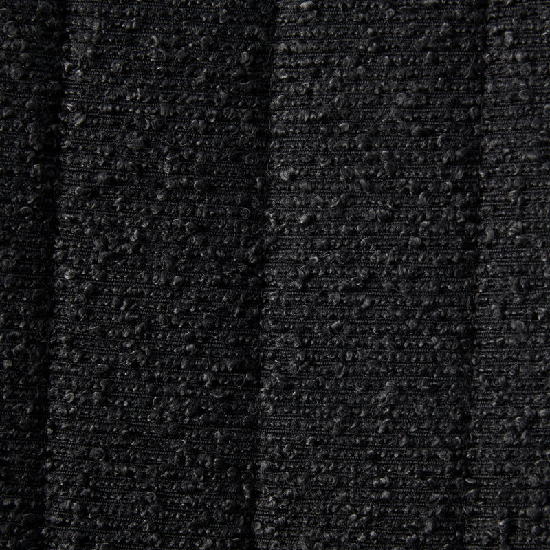Linen Fabric Dining Chairs Upholstered Chairs, Black, Set Of 4