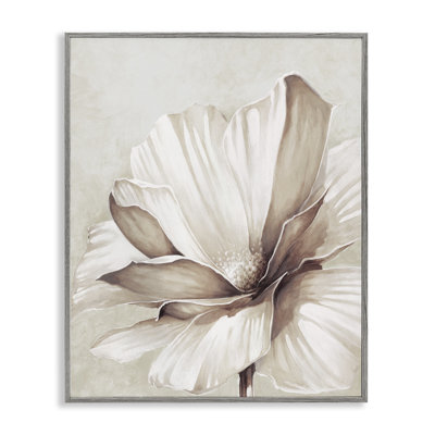 Art de pétales de fleurs blanches par Cloverfield & Co. bg-123