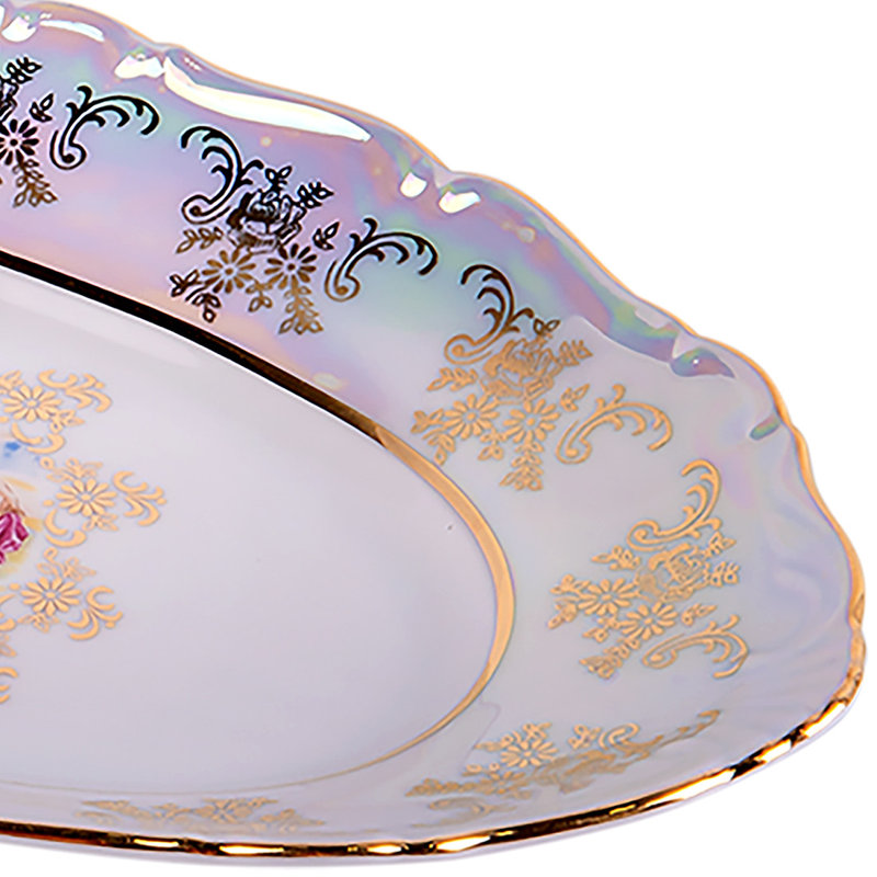 Plateau en porcelaine fine Ulrika Carlsbad