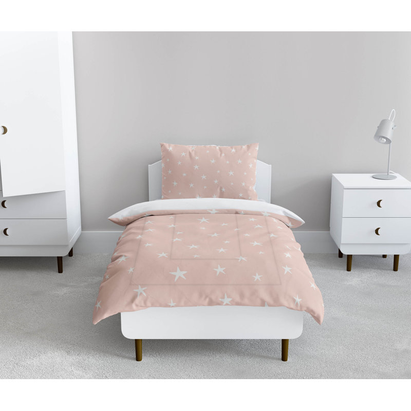 Ensemble d'édredon léger Starry Night, Rose
