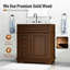 Meuble-lavabo sur pied simple 30 po avec comptoir en céramique et lavabo intégré-1883591293-1884046358