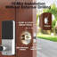 Smart Door Lock with Handle 5-in-1 Fingerprint Door Lock with Electronic Deadbolt