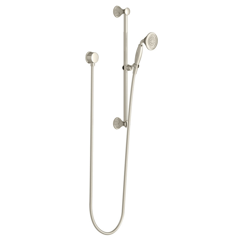 Fitzgerald Pressure-Balanced Complete Shower System, Platinum Nickel