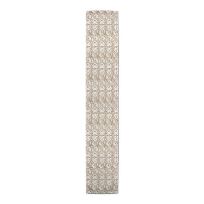 Regal Cream Pattern Table Runner