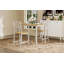Ensemble de table de salle à manger 3 pièces avec chaises peu encombrantes, solution de salle à manger de style industriel et de salon.-449429201-449429202-449429204