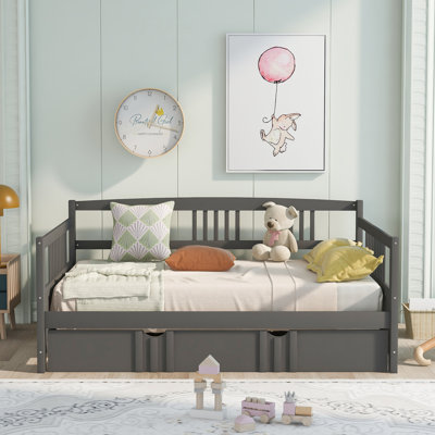 Embri Kids Daybed with Trundle