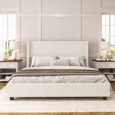 Lit plateforme tapissier Phan