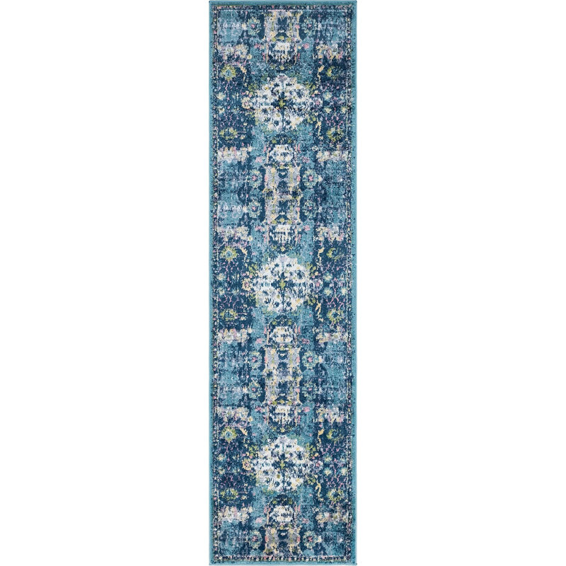 Endel Abstract Indoor Rug, Runner 2'7" x 10'