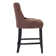 Domenick Upholstered Counter Stool with Solid Wood Frame