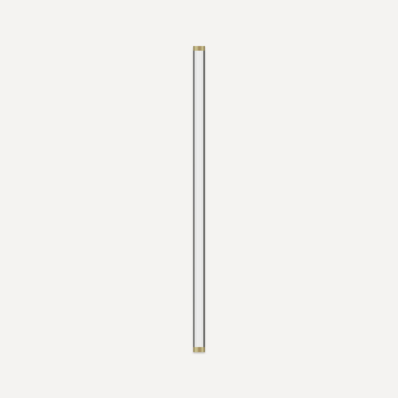 Tenor 36" LED Vanity Light, Brass, Fluted
