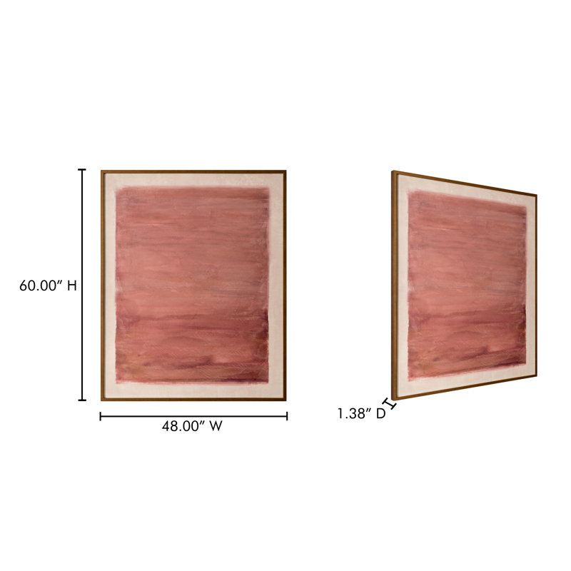 Solo Framed Painting Multicolor