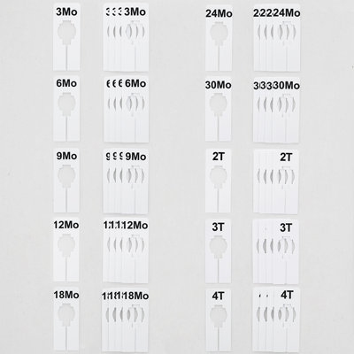 Kinser Plastic / Acrylic Size Dividers