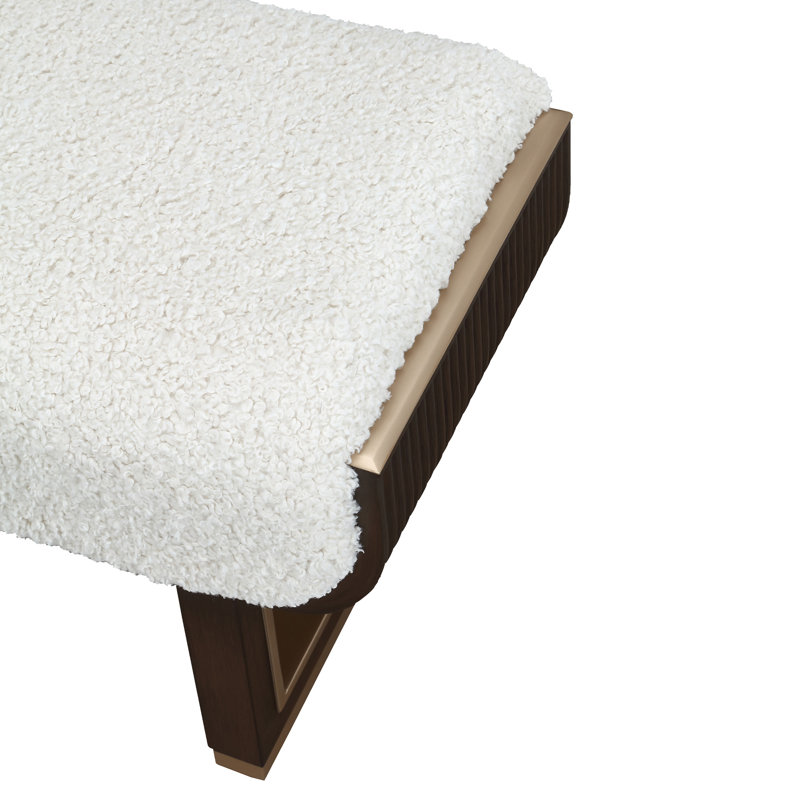 West Kensington Accent Bench, Brown